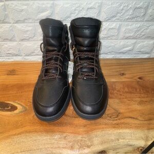 Adidas Hoops 3.0 Mid WTR Black‎ with Multicolor Laces